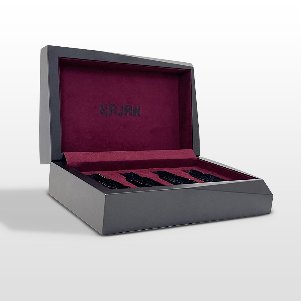 جعبه خالی لوکس چوبی کاژان