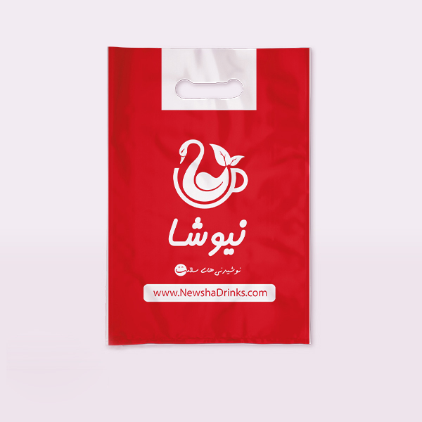 پک 10 تایی نایلون قرمز بزرگ نیوشا