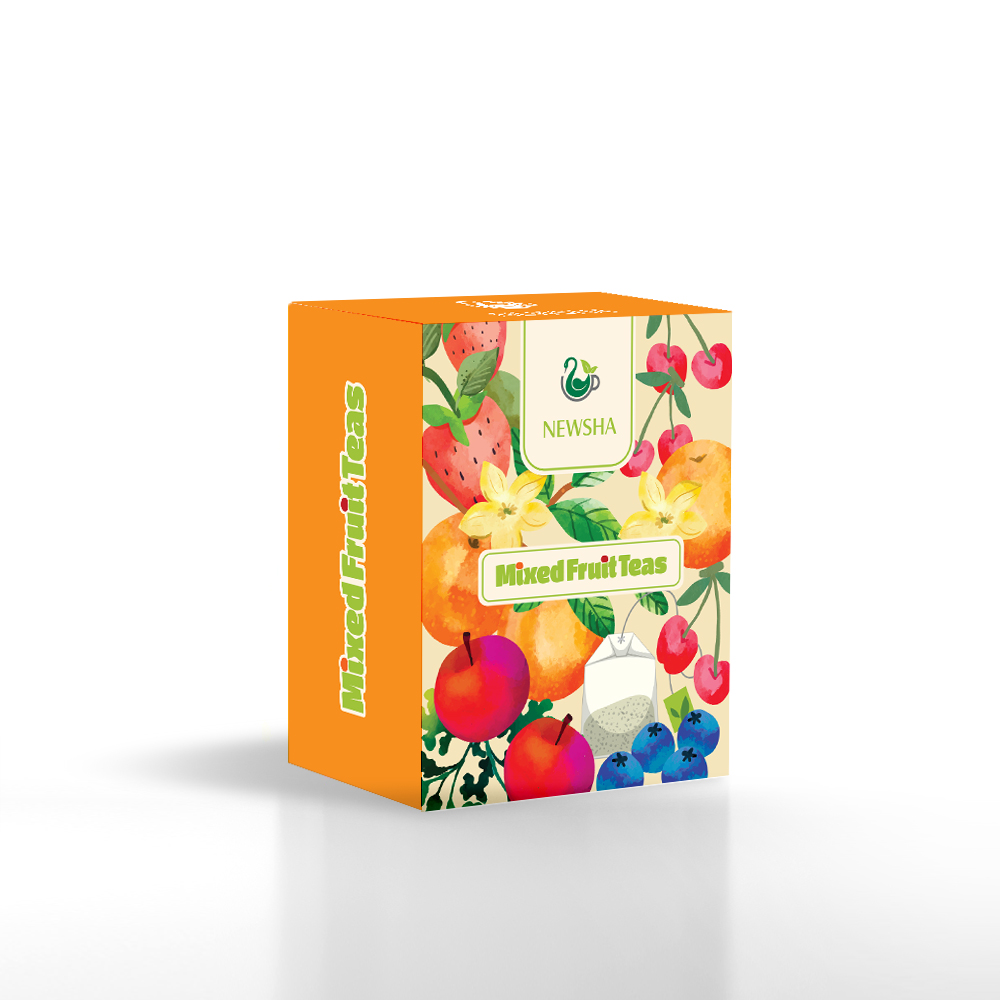 رنگین کمان 6 عددی چای های میوه ای