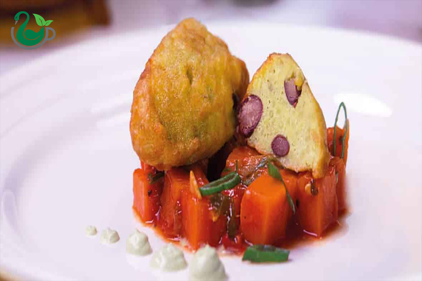 طرز تهیه راگو کدو حلوایی و کوفته لوبیا قرمز 